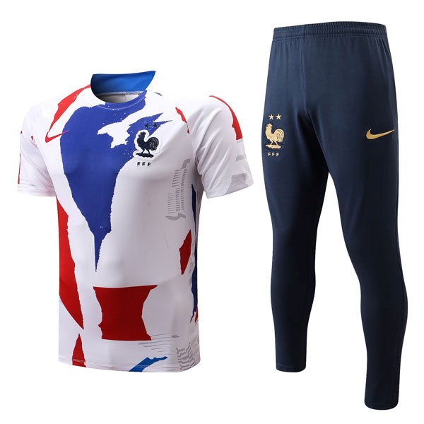 Camiseta Francia Conjunto Completo 2022/23 Azul Blanco Rojo